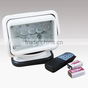 Marine 50W Led Spotlight, Auto Car LED Spot Lights 50W Remote Control Spot Light 12v thumbnail-1