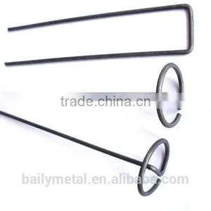 BAILY Supply Lowest Anti-Rust Galvanized Ground Cloth 6" x 1" Sod Staples thumbnail-1