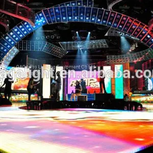 Hot P10 LED Video Dance Floor thumbnail-1