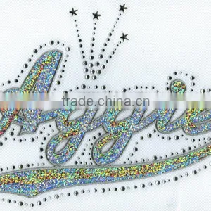 Customer Sequin Bead Design Letter Rhinestone Motif thumbnail-1
