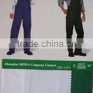 Cotton Poly Uniform Fabric/business Suit Fabrics/labour Suit Fabrics/jumper Fabric/overalls Fabrics thumbnail-1