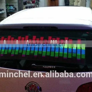 New Design Equalizer EL Car Sticker(CE, RoHS, Factory Price, Good Quality, Long Life) thumbnail-3