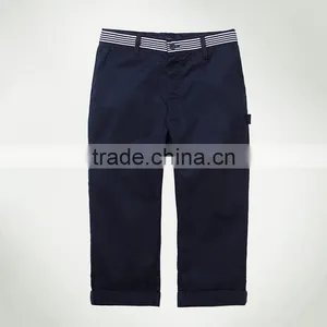 Custom School Student Boys' and Girls' Trousers 2017 Summer New England Children's Navigation Wind Pants Cropped Trousers thumbnail-5