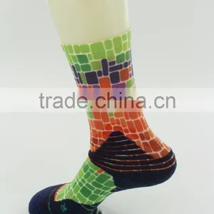 Sublimated Dri Fit Elite Basketball Sport Compression Socks Men thumbnail-1