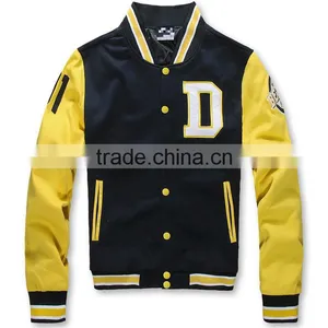 2016 Top Quality Letterman Varsity Cheap Custom Made Baseball Jacket thumbnail-1