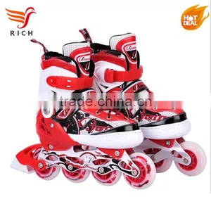 Kids Footwear Flashing Roller Inline Skate Shoe for Sale thumbnail-3