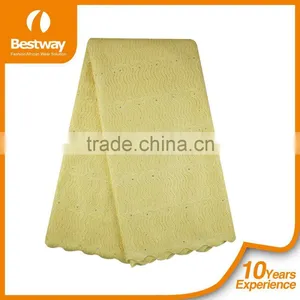 African Cotton Dry Lace Swiss Voile Lace Fabric Cotton Lace Tops Women SL0323 thumbnail-1