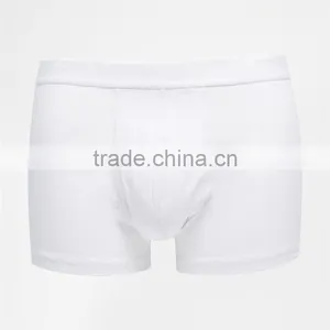 Plain White Mens Boxer Briefs Cheap Bulk Wholesale Boxer Briefs thumbnail-1