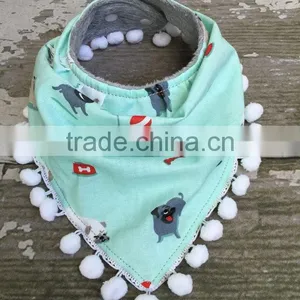 Kids Feeding Printed Dogs Baby Boutique Bibs Baby Items China Supplier thumbnail-1