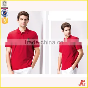 Latest Shirt Designs for Men 100% Cotton Polo t Shirt Customized Printing Short Sleeve Polo t Shirt With Different Colors thumbnail-1