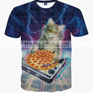 Wholesale 2016 Hot Sale Custom Made 3d Printing T-shirt/3D T-shirt thumbnail-6