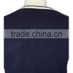 ISO9001/BSCI Manufature Round Neck Striped Acrylic Cardigan Sweaters thumbnail-6