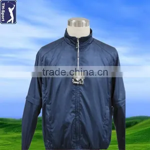 Golf Windproof Polyester Rain Jacket thumbnail-1