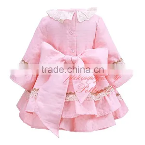 Baby Girl Dresses Party Wear Pink Dress thumbnail-2