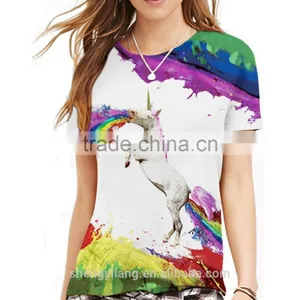 Unisex Couple Lover t Shirt Full Printed t Shirt With Universe Pattern in Guangzhou thumbnail-1