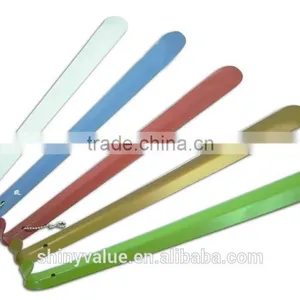 Long Painting Iron Shoe Horn Metal Shoe Horn thumbnail-1