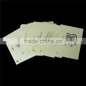 Paper Wedding Party Name Place Card Heart Pale Yellow thumbnail-3