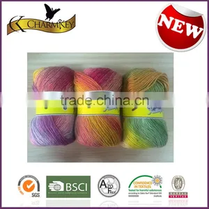 Silk Cotton Polyester Blend Hand Knitting Yarn thumbnail-1