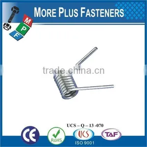 Made IN TAIWAN High Qualiy Metal Spring Stainless Steel Spring Torsion Spring thumbnail-1