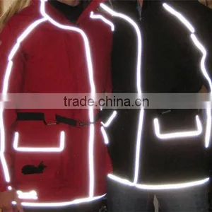 Fashionable High Visibility Polyester TC Retro-reflective Clothes Sewing Tape Piping thumbnail-3