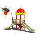 Custom Kids Outdoor Commercial Plastic Playground Slide Equipments thumbnail-1