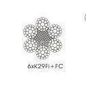 Safety Compact Wire Rope / FC / IWRC Wire Rope For Whip Hoist thumbnail-1
