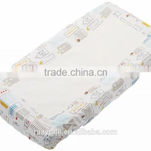 Changing Pad Cover 100% Jersey Cotton With Cotton Terry thumbnail-5