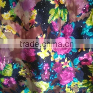 Newest Burnout Velvet for Home Textile thumbnail-2