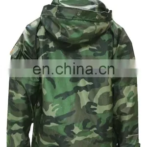 2017 Woodland Camouflage Military Army Windbreaker Jacket thumbnail-4