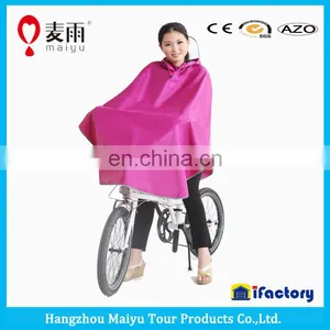 Maiyu Waterproof Windproof Cheap Bike Rain Poncho thumbnail-2
