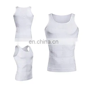 Men's Elastic Sculpting Vest Thermal Compression Base Layer Slim Tank thumbnail-3