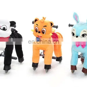 HI CE/AZO/RoSH Standard Walking Animal Ride on Toy Horse for Kids thumbnail-2