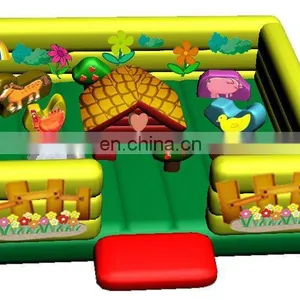 Hot Inflatable Animal City,farm Village City Playground,amusement Park thumbnail-1