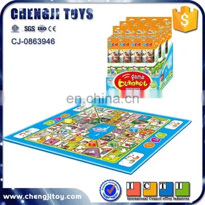 Indoor Game Play Set Chess Carpet for Kids Board Game Mat thumbnail-1