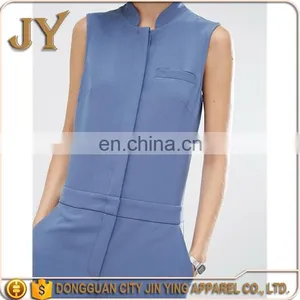 Latest Design Rompers for Fashion Women New Color Plain Ladies Jumpsuits thumbnail-4