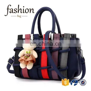 CR in Time Reply New Product Elegance Women Hand Bag With Bear Long Strap Shoulder Bags Cheap Leather Purse Vintage thumbnail-1