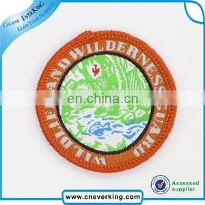 Fine Craft and Reasonable Price Embroidered Patches for Wear and Cap thumbnail-1