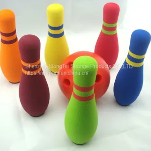 Eco-friendly Colored EVA Foam Bowling Ball Soft Bowling Set thumbnail-1
