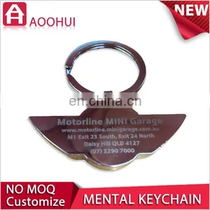 Newest Zinc Gold Plating Rhinestone Keychain thumbnail-6