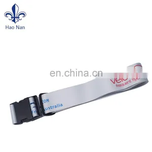 Cheap Promotion Custom Elastic Luggage Strap With Metal Buckle thumbnail-3