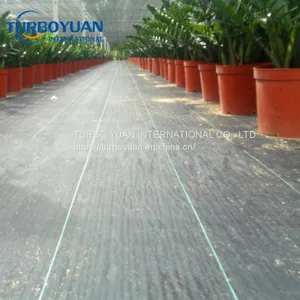 Plants Weed Killer Fabric Ground Cover / Woven Grass Control Net thumbnail-3