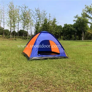 3 Person Camping Tent Hiking Tents Single Layer RainProof For Outdoor Sports thumbnail-5