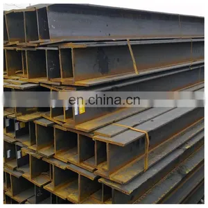 High Quality Q235 Q235B Q345 Q345B SS400 Hot Rolled or Welded Light Steel H and I Beam Price List per kg From Wuxi Factory thumbnail-2