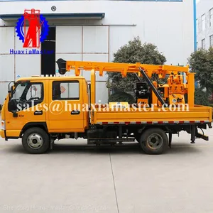 Truck-mounted Water Well Drilling Rigs Hydraulic Full Automatic Deep Hole Digging Equipment XYC-200 Price thumbnail-5