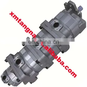 Wheel Loader WA200-6 WA200PZ-6 Hydraulic Gear Pump 705-56-26090 705-22-34151 thumbnail-1