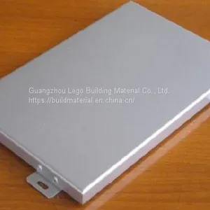 2.0mm Profiled Aluminum Veneer Red Pattern Pavilion thumbnail-1