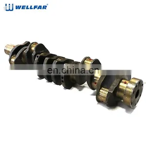 Well-treated Forged Steel Truck Engine Crankshaft for Kamatsu 6D125 6151-31-1110 thumbnail-3