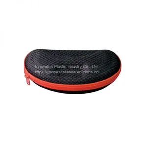 Wholesale Crush-resistant, Large-sized Eyewear Case, Fashionable, Zippered Sunglasses Case thumbnail-1