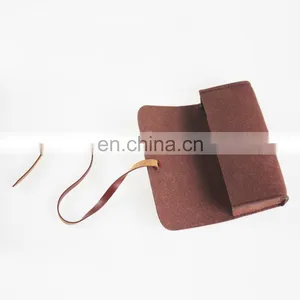 China Supplier Custom Felt Glasses Box With Leather thumbnail-1