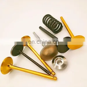 High Tech Blacktop Forged Piston Spring Guide Intake Exhaust Valves Ti-retainers for Toyota Corolla AE92 GT-S 4age 20v 16v 4a-ge thumbnail-2